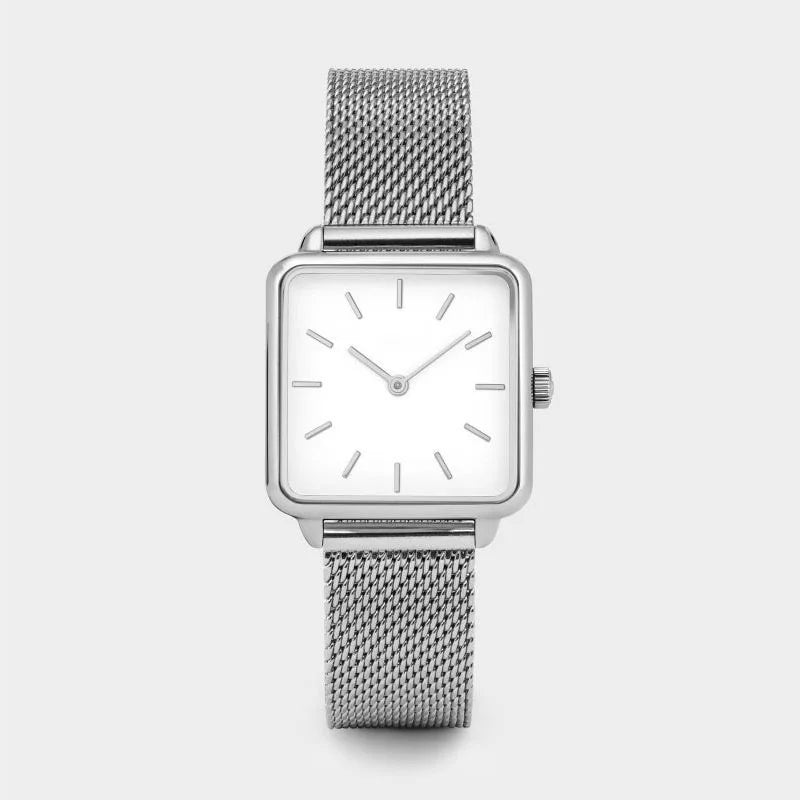 Gold Watch Women Watch Bracelets Square Female Watches Fashion Ladies Sports Dress WristWatch Waterproof Metal Watch For Women