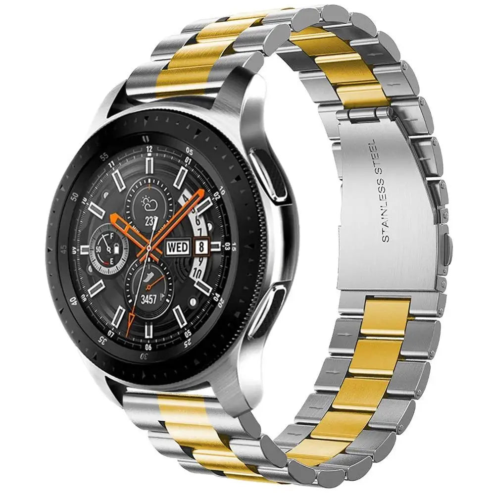 20mm 22mm Metal Strap For Samsung Galaxy Watch 3 45mm 46mm/42mm Gear S3 frontier bracelet belt for Huawei Watch GT/2/2e/Pro band