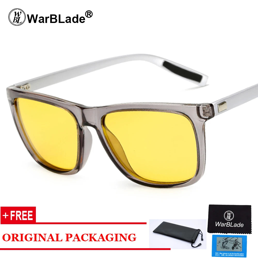 2020 New Yellow Lens sunglasses Women Men Night Vision Anti-Glare Car Driver polarized Sun glasses for women gafas de sol