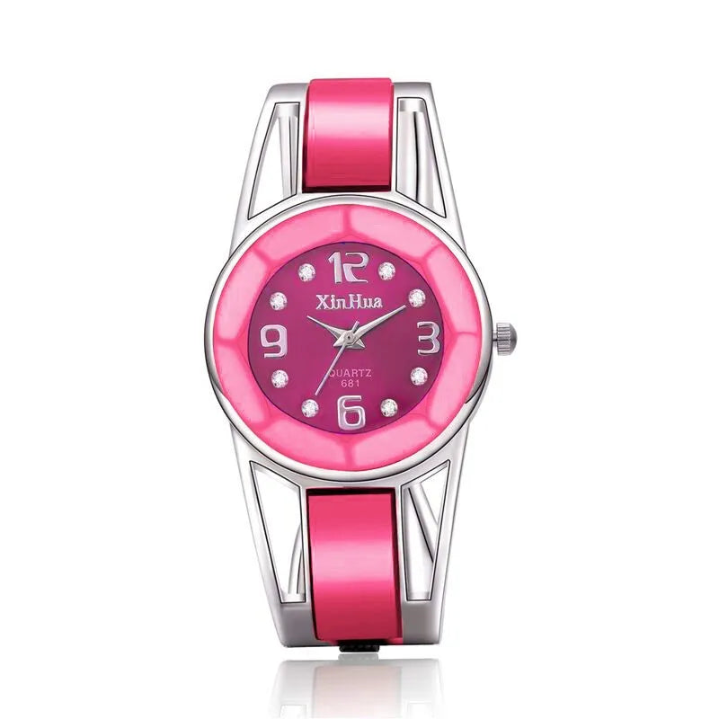 Reloj Mujer Hot Sell Xinhua Bracelet Watch Women Luxury Brand Stainless Steel Dial Quartz Wristwatches Ladies Watch