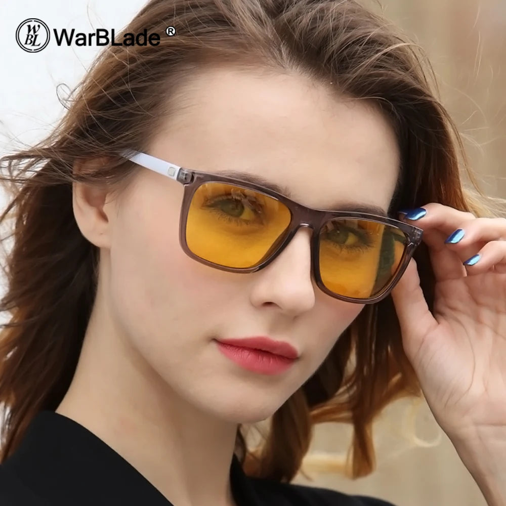 2020 New Yellow Lens sunglasses Women Men Night Vision Anti-Glare Car Driver polarized Sun glasses for women gafas de sol