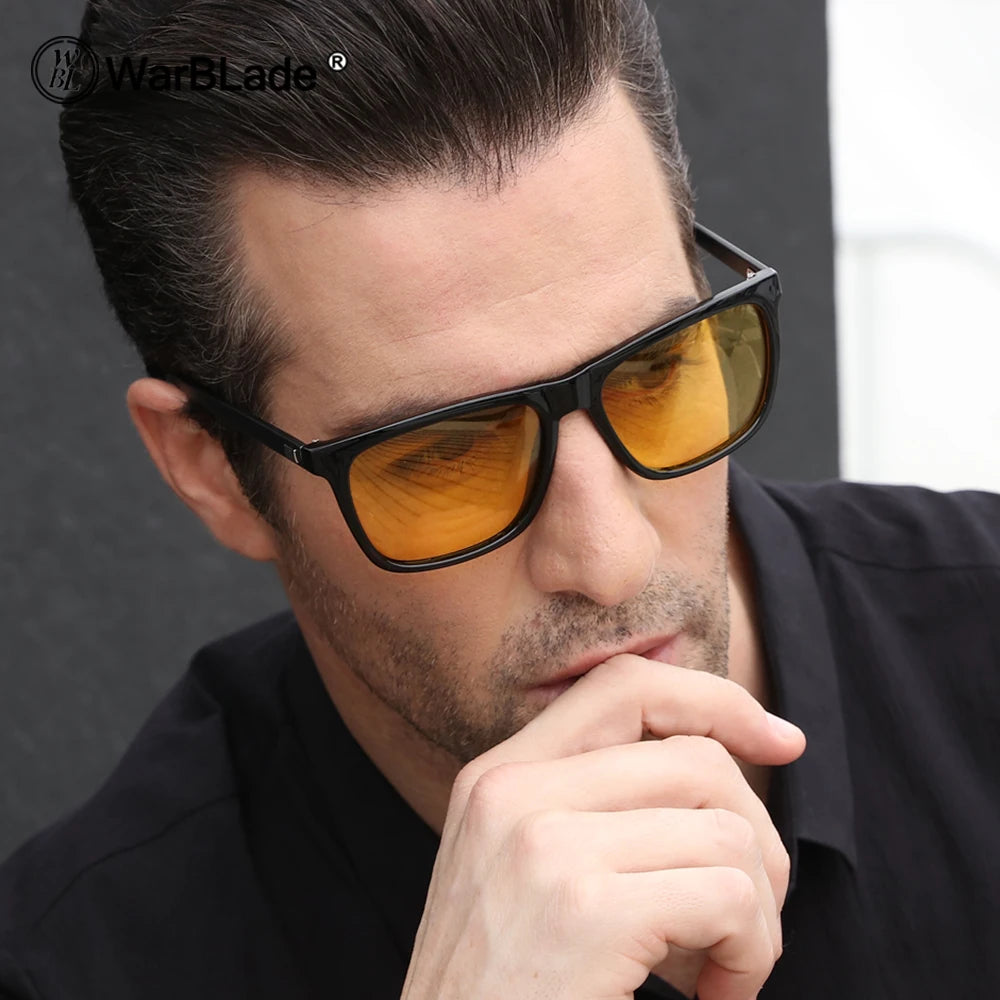 2020 New Yellow Lens sunglasses Women Men Night Vision Anti-Glare Car Driver polarized Sun glasses for women gafas de sol