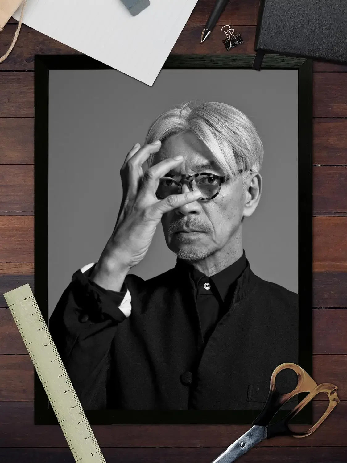 ryuichi sakamoto Poster Prints Wall Art Canvas Painting Poster For Modern Family Living Room Home Decor