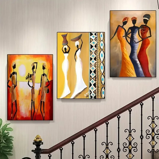 Classic Vintage Wall Art African American Working Women Housework HD Canvas Poster Prints Living Room Bedroom Home Decor