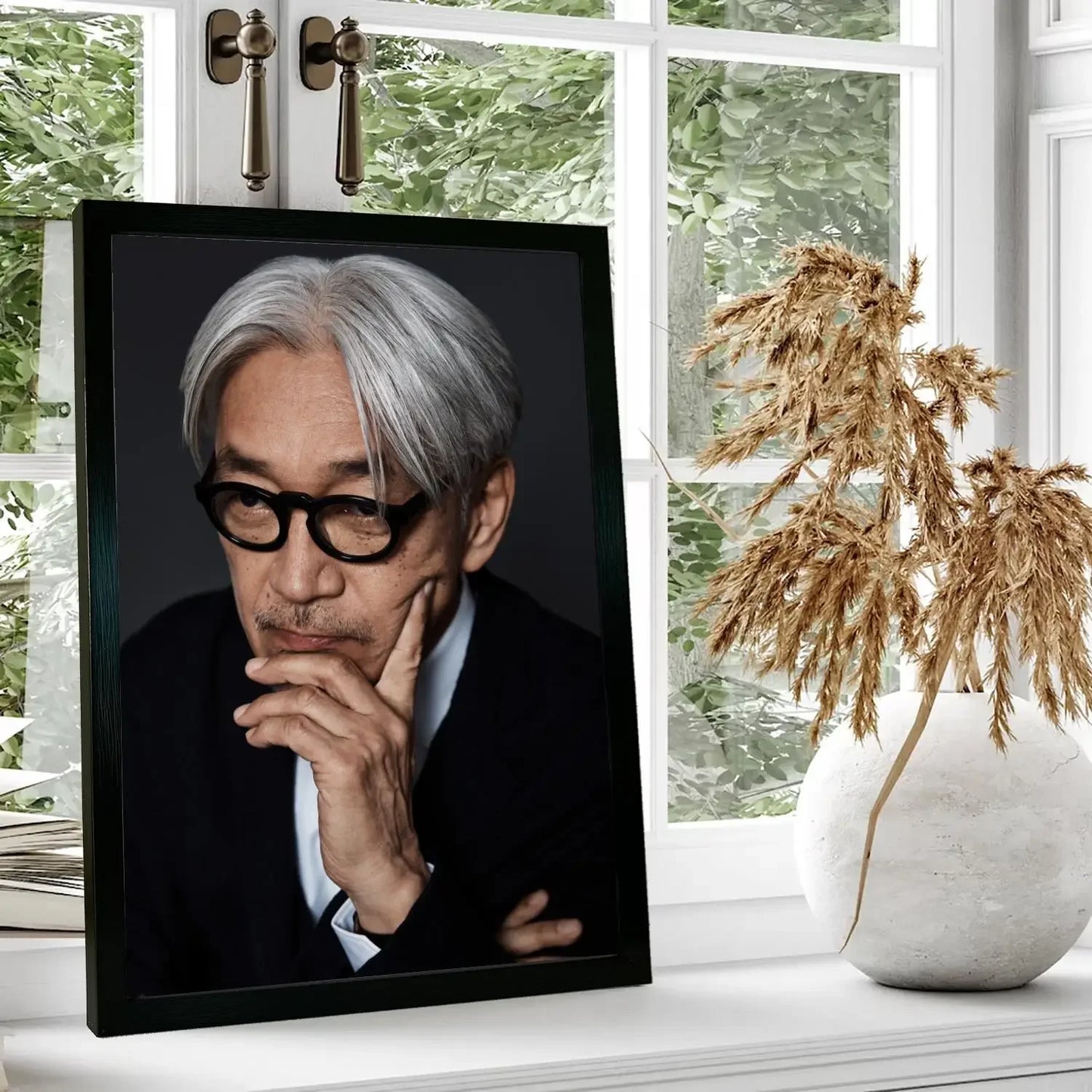 ryuichi sakamoto Poster Prints Wall Art Canvas Painting Poster For Modern Family Living Room Home Decor