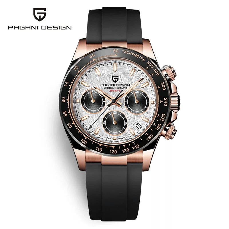 PAGANI DESIGN 2024 New Men's Watches Quartz Business Watch Mens Watches Top Brand Luxury Watch Men Chronograph VK63 Reloj Hombre