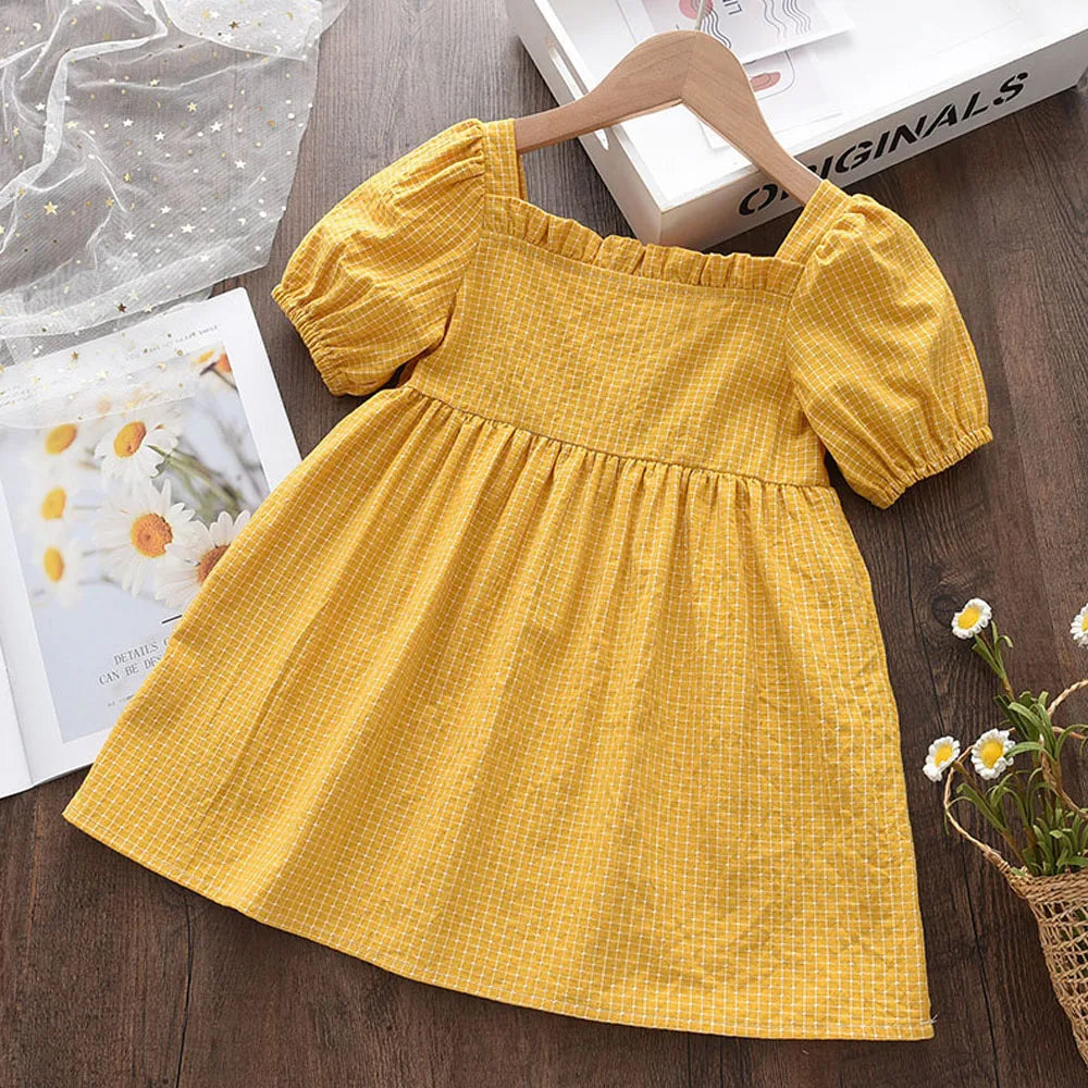 Menoea Girls Wedding Dress 2023 Summer Fashion Girl Kids Party Dresses Starry Sequins Outfits Gown Children Princess Clothes