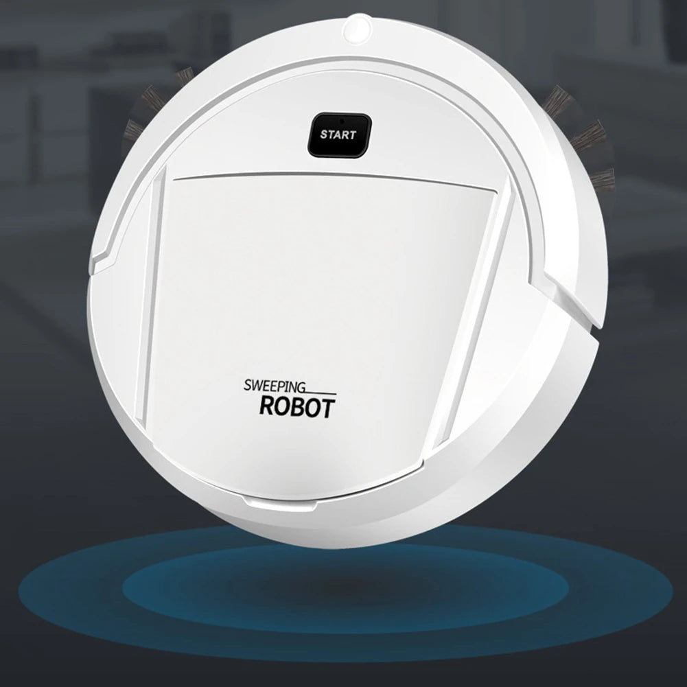 Robot Vacuum Cleaner Intelligent Silent Sweeping and Dragging Vacuum Three-In-One Sweeping Robot,White