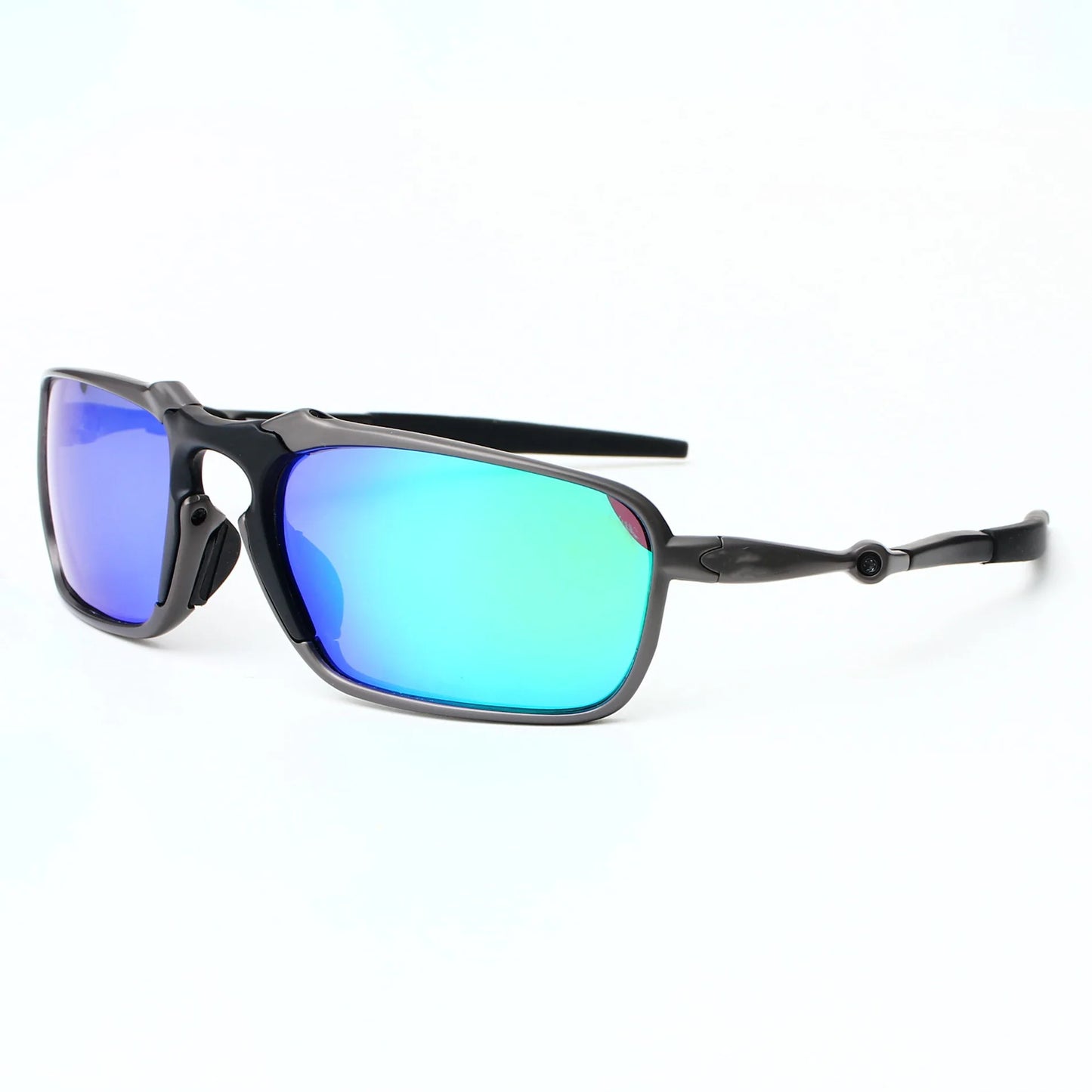 New Trendy Zinc Alloy Polarized Sunglasses Men's and Women's Box Outdoor Sports Cycling Driving Sunglasses 6020