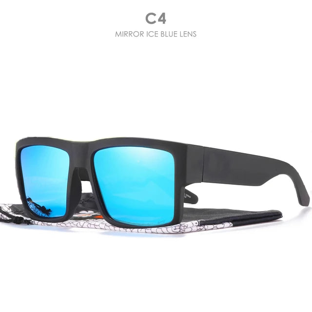 CYRUS for Polarized Square Sunglasses with Logo Men Women Classic Fashion Sport Driving Shades Brand New