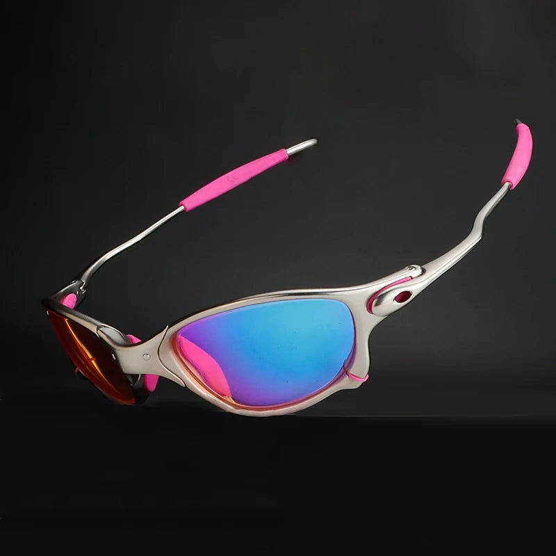 Polarized Sunglasses Alloy Frame Bicycle Running Glasses  Cycling Sunglasses For men Fishing Glasses Bike Goggles for Women