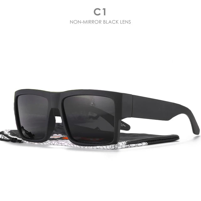 CYRUS for Polarized Square Sunglasses with Logo Men Women Classic Fashion Sport Driving Shades Brand New