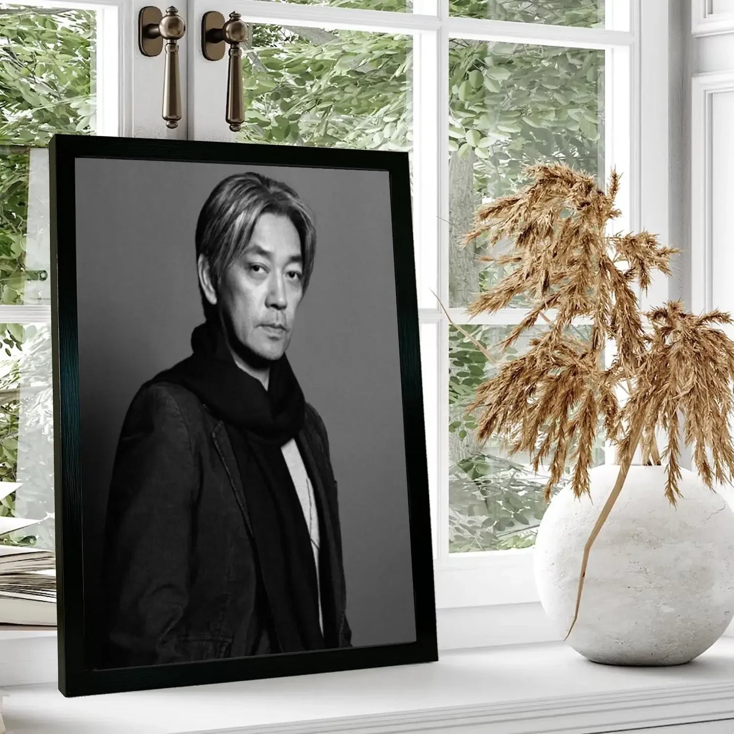 ryuichi sakamoto Poster Prints Wall Art Canvas Painting Poster For Modern Family Living Room Home Decor