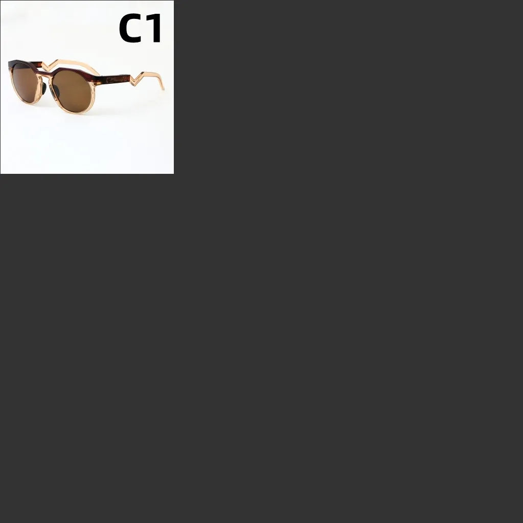 Outdoor sports square leisure travel cycling polarized sunglasses men's and women's sunglasses driving 9242