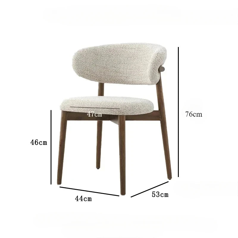 Minimalism Hotel Chair Comfortable Meeting Aesthetic Chair Home Desk Dining Room Cadeiras Kitchen Chairs Home Furniture