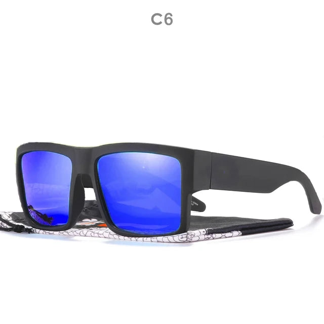 CYRUS for Polarized Square Sunglasses with Logo Men Women Classic Fashion Sport Driving Shades Brand New