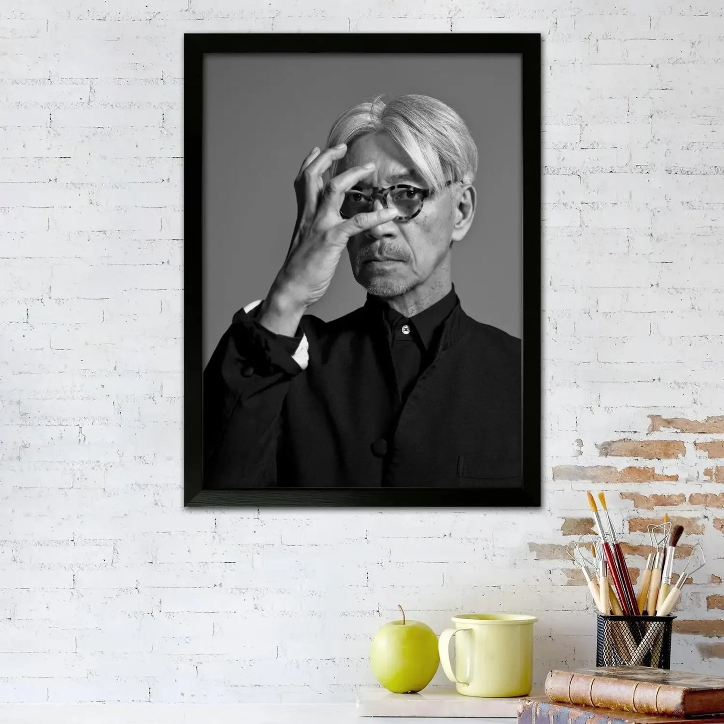 ryuichi sakamoto Poster Prints Wall Art Canvas Painting Poster For Modern Family Living Room Home Decor