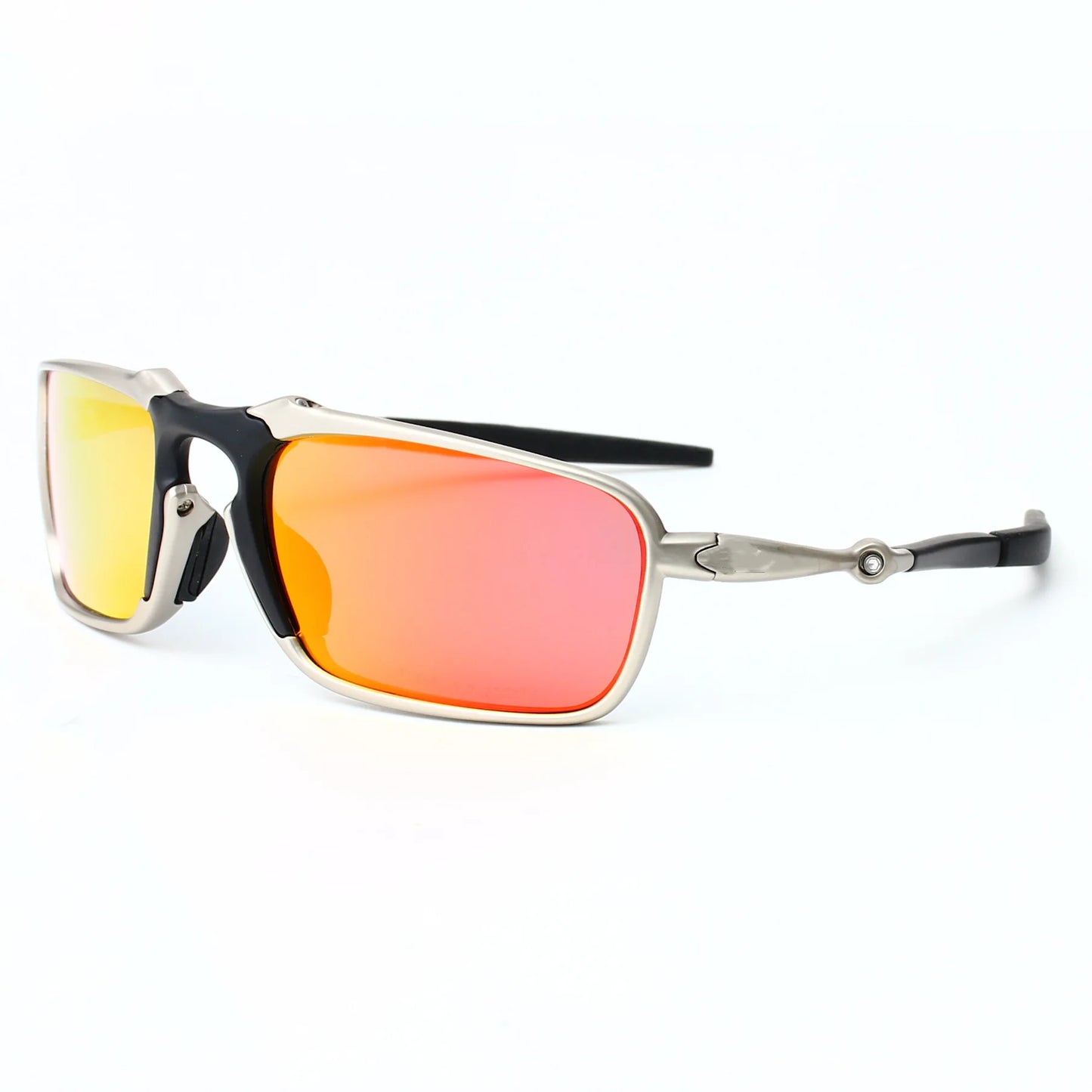 New Trendy Zinc Alloy Polarized Sunglasses Men's and Women's Box Outdoor Sports Cycling Driving Sunglasses 6020