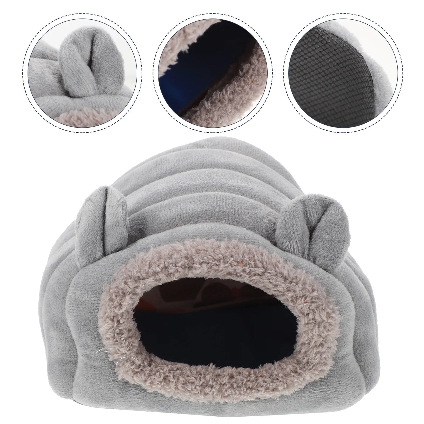 Hamster Nest Supplies Accessories Plush House Guinea Pig Bed Rabbit Sleeping Pet