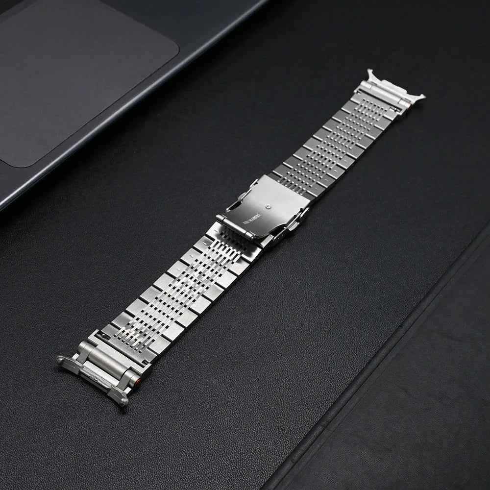 Stainless Steel Luxury Band for Samsung Galaxy Watch Ultra 47mm Bracelet No Gap Correa for SAMSUNG GALAXY galaxy ultra Men Strap