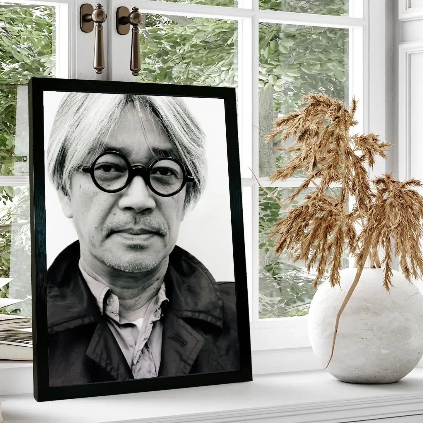 ryuichi sakamoto Poster Prints Wall Art Canvas Painting Poster For Modern Family Living Room Home Decor