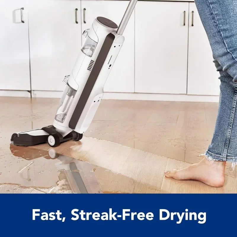 NEW iFLOOR 3 Breeze Complete Wet Dry Vacuum Cordless Floor Cleaner and Mop One-Step Cleaning for Hard Floors