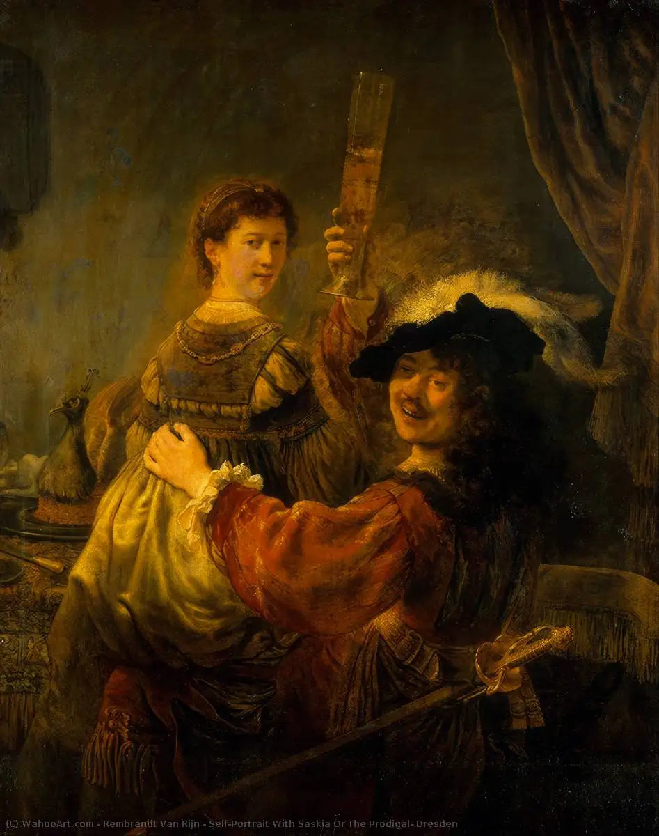 Rembrandt Van Rijn Collection of famous works Oil Painting Art SILK POSTER Wall Art Home Decor