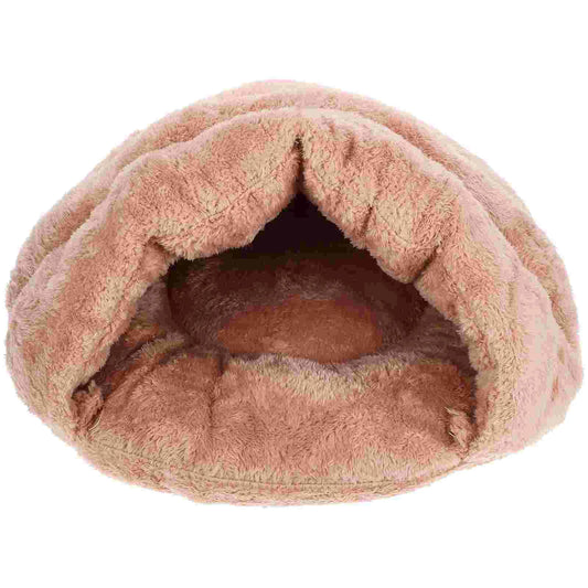 Warm Winter Cat Nest Beds Kitten Pet Sleeping Place Cloth Indoor Puppy Breathable Dog