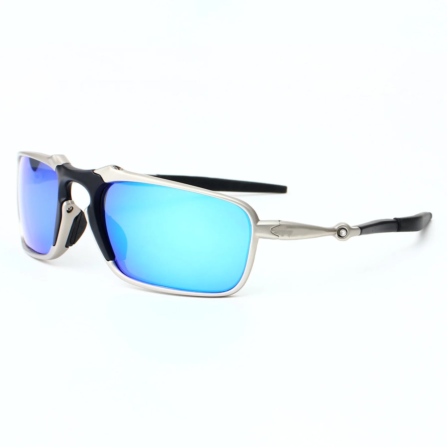 New Trendy Zinc Alloy Polarized Sunglasses Men's and Women's Box Outdoor Sports Cycling Driving Sunglasses 6020