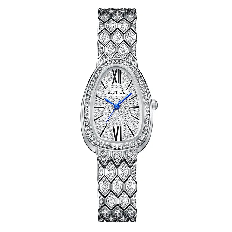 Diamond Women Watches Gold Watch Ladies Wrist Watches Luxury Brand Rhinestone Women's Bracelet Watches Female