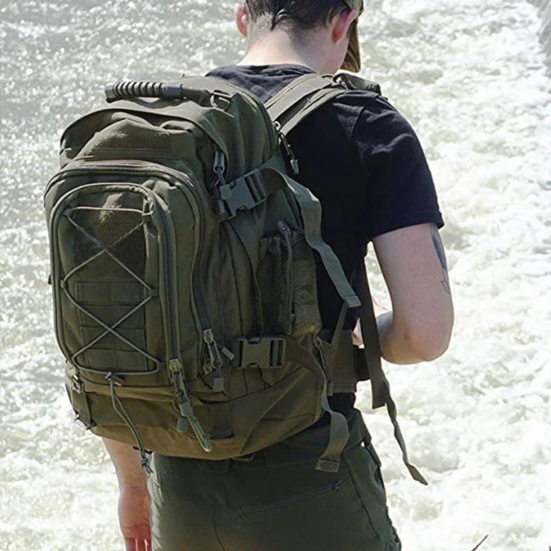 60L Male Travel Tactical backpack Large Hiking Camping backpack Expandable Army Backpacks Molle  3 Day Assault Pack Rucksacks