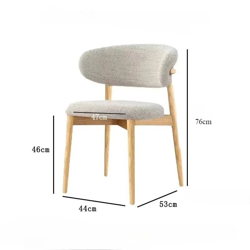 Minimalism Hotel Chair Comfortable Meeting Aesthetic Chair Home Desk Dining Room Cadeiras Kitchen Chairs Home Furniture