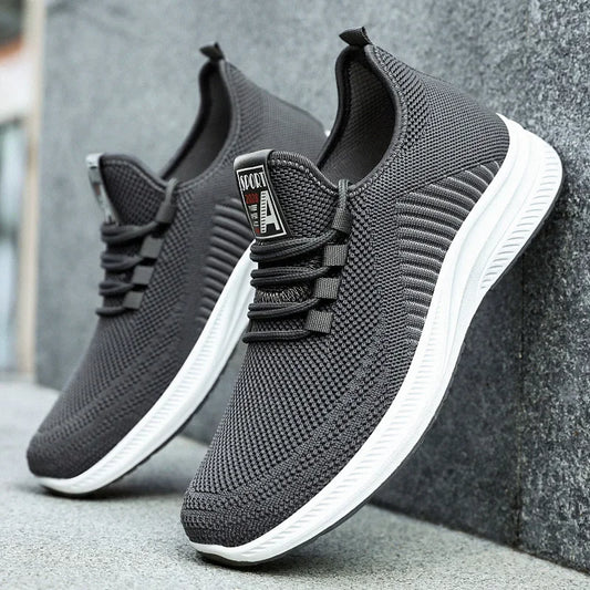 Men's Shoes Fashion Breathable Sneakers  Autumn New Design Trendy Comfortable Soft Soled Men Running Shoes Tenis Masculino