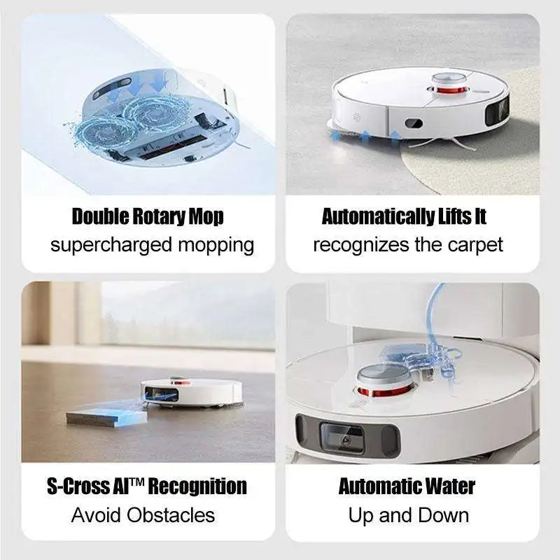 Xiaomi Mijia floor sweepers Floor Care Wet and Dry Mop Cleaning Robot Vacuums Aspirateur Cordless Robot Vacuum Cleaner