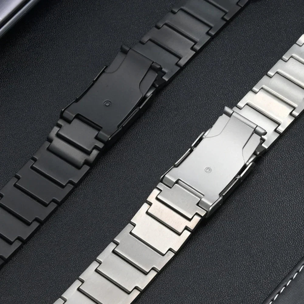 Titanium Mens Strap For Samsung Galaxy Watch Ultra 47mm Luxury Metal Band For SAMSUNG GALAXY Watch ULTRA 47mm 7 Bracelet Correa