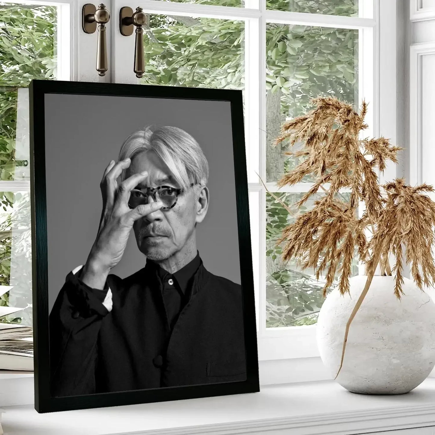 ryuichi sakamoto Poster Prints Wall Art Canvas Painting Poster For Modern Family Living Room Home Decor