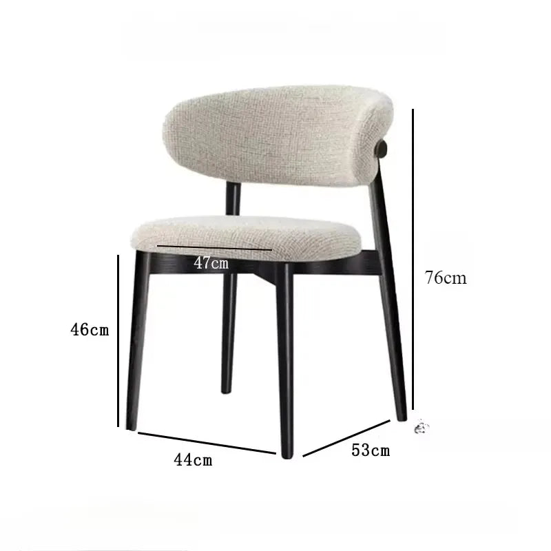 Minimalism Hotel Chair Comfortable Meeting Aesthetic Chair Home Desk Dining Room Cadeiras Kitchen Chairs Home Furniture