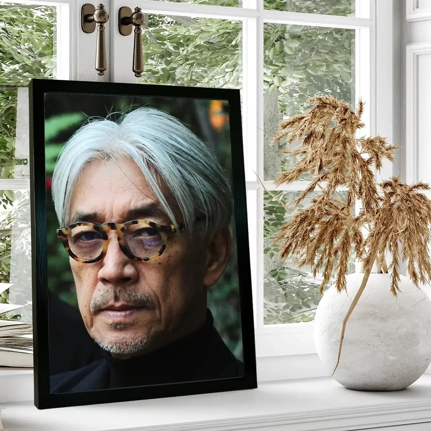 ryuichi sakamoto Poster Prints Wall Art Canvas Painting Poster For Modern Family Living Room Home Decor