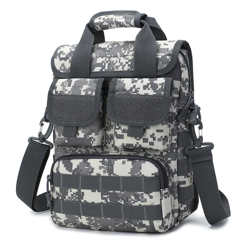 Men's Messenger Bag Tool Bag Outdoor Tactical Handbag Men A4 Size Shoulder Bags Camouflage