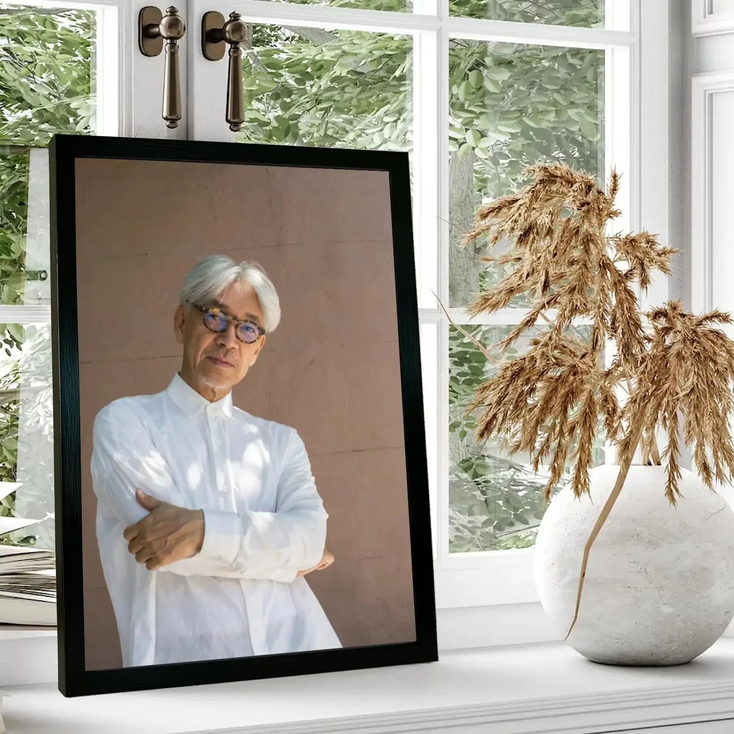 ryuichi sakamoto Poster Prints Wall Art Canvas Painting Poster For Modern Family Living Room Home Decor