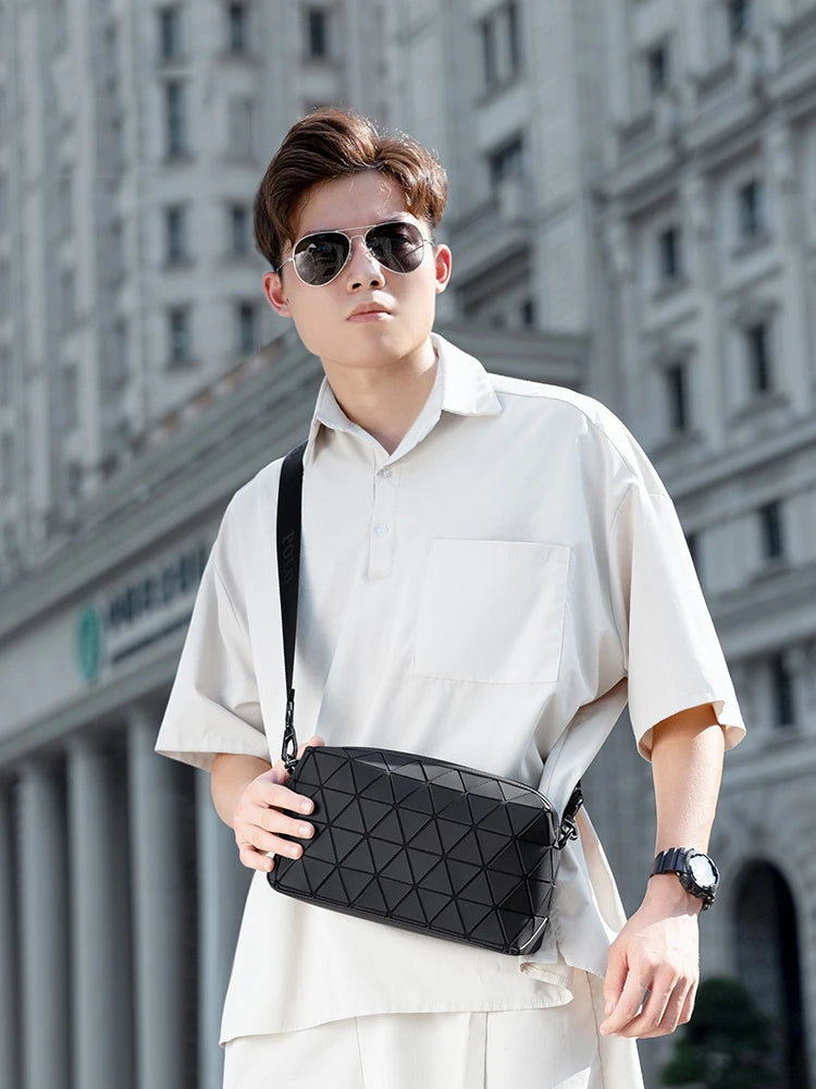 New style men's bag Japanese style fashion one-shoulder messenger bag casual trend all-match large-capacity cross bag