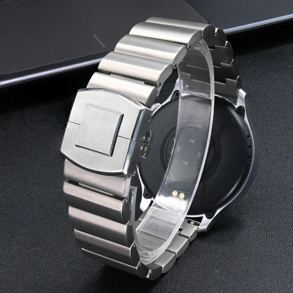 Titanium Strap for Google Pixel Watch 3 45mm Luxury Men Link Bracelet for Pixel Watch3 45mm metal Wristband Replaced Accessories