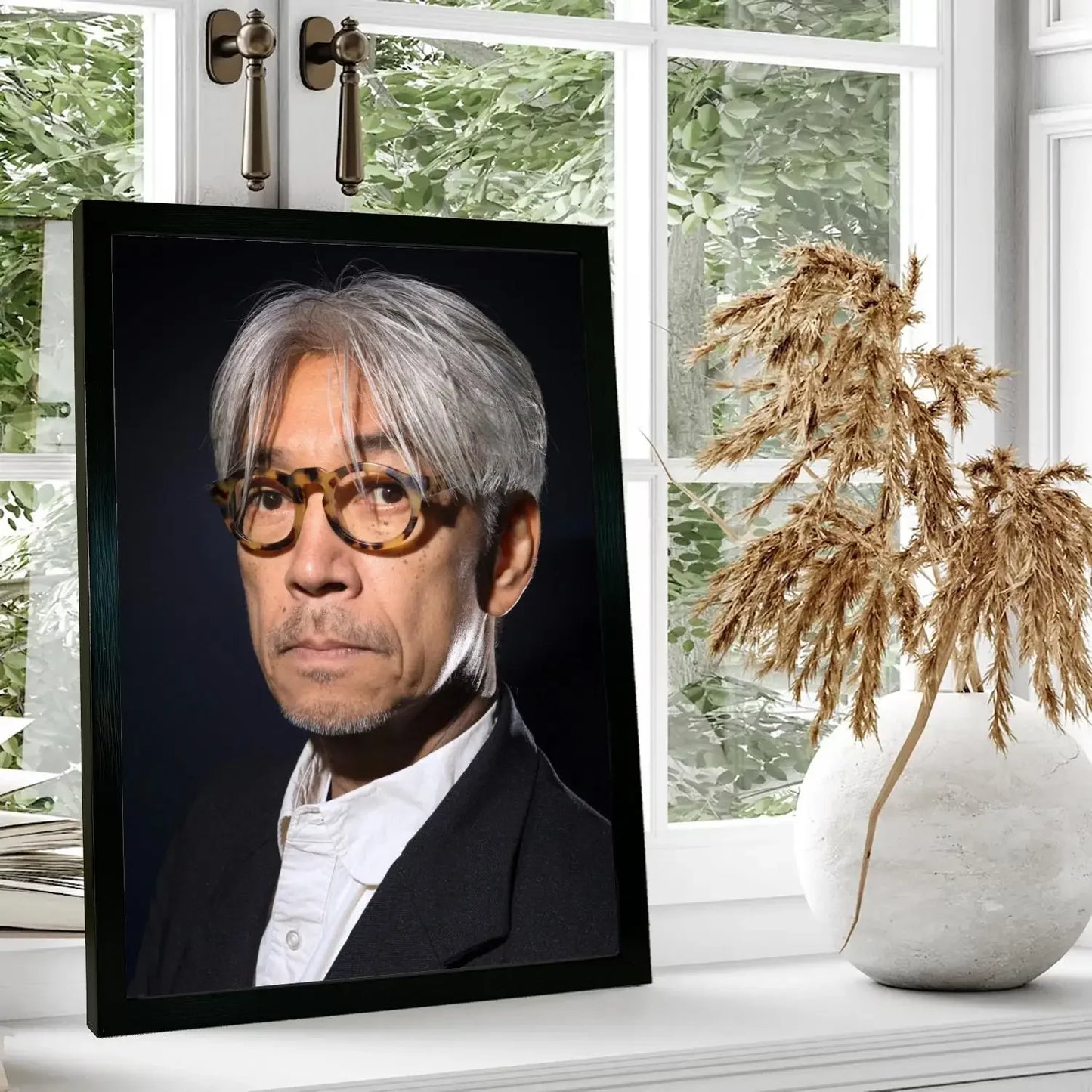 ryuichi sakamoto Poster Prints Wall Art Canvas Painting Poster For Modern Family Living Room Home Decor