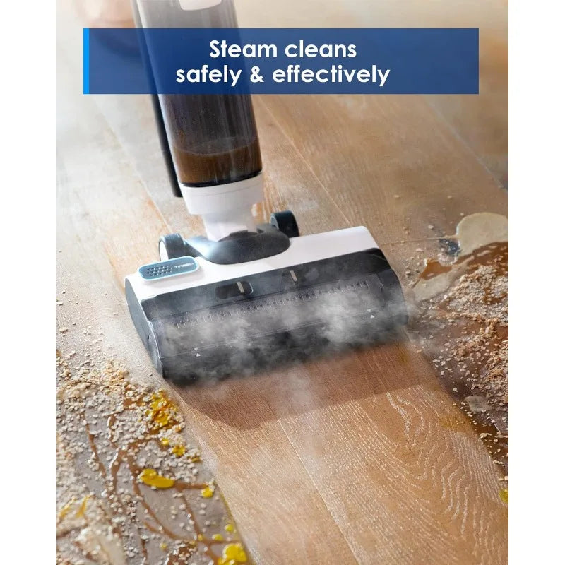 Tineco FLOOR ONE S5 Steam Cleaner Wet Dry Vacuum All-in-one, Hardwood Floor Cleaner Great for Sticky Messes