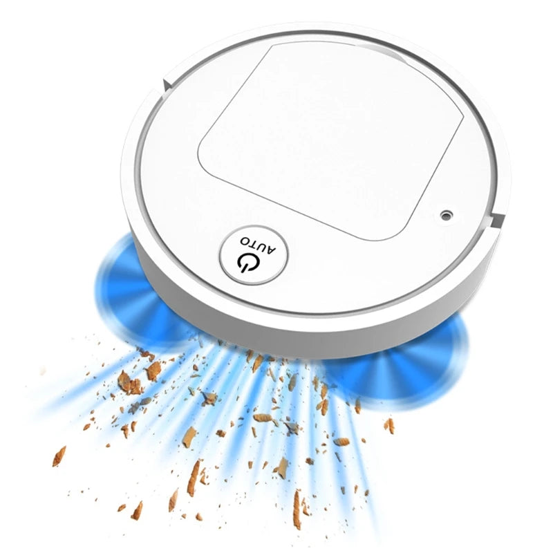 Robotic Vacuum Cleaner Suction for Pet Hair Hard Floor Medium-Pile Carpets Dropshipping